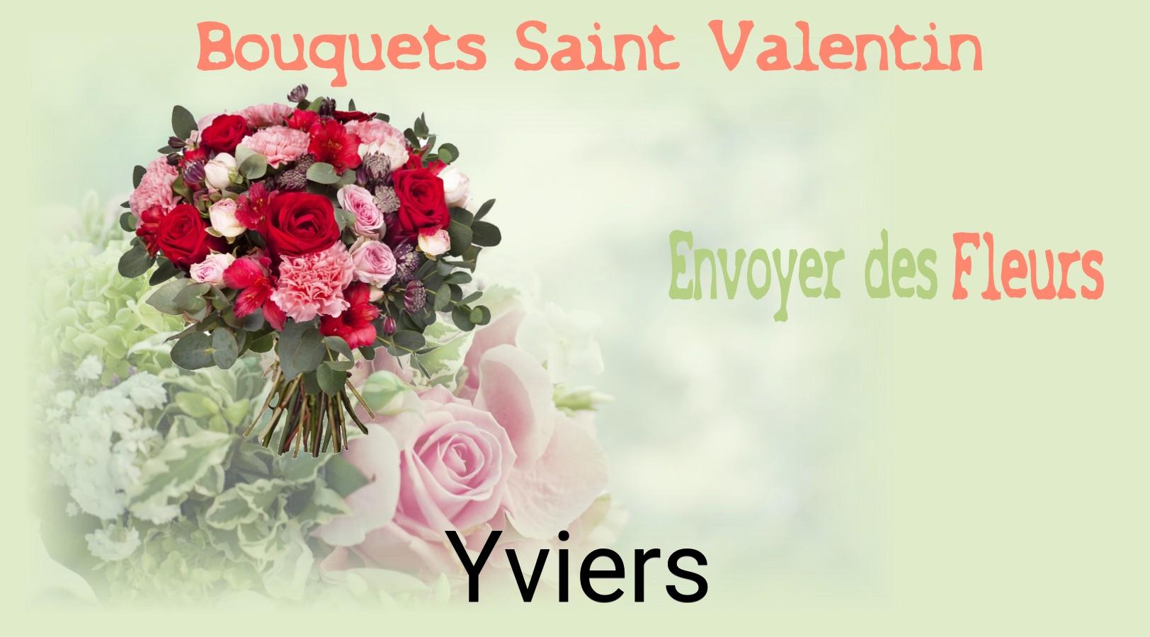 Roses de Saint-Valentin livrées à Yviers